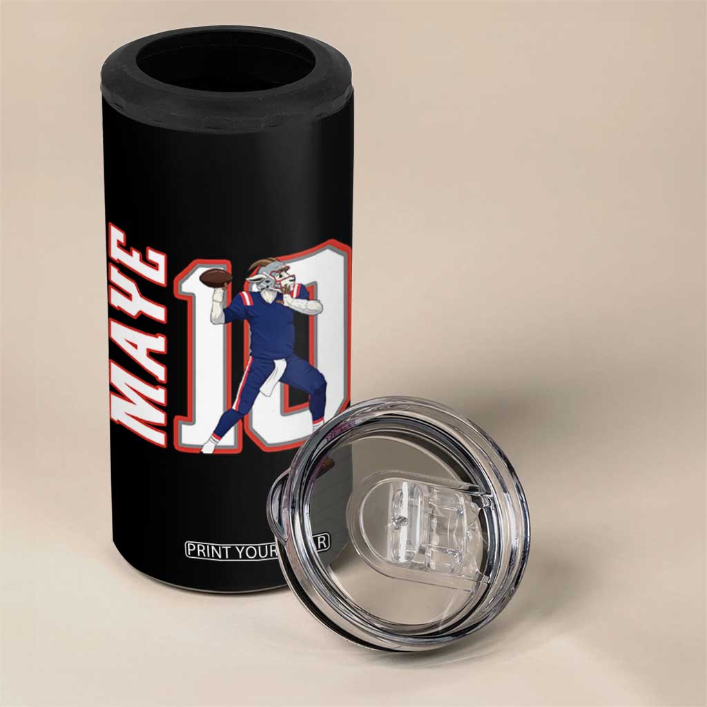 Maye Lover 4 in 1 Can Cooler Tumbler QB 10 Player Fan TS12 Print Your Wear