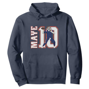 Maye Lover Hoodie QB 10 Player Fan TS12 Navy Print Your Wear