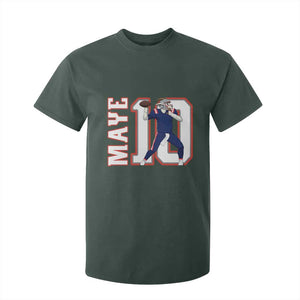 Maye Lover T Shirt For Kid QB 10 Player Fan TS12 Dark Forest Green Print Your Wear