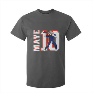 Maye Lover T Shirt For Kid QB 10 Player Fan TS12 Dark Heather Print Your Wear