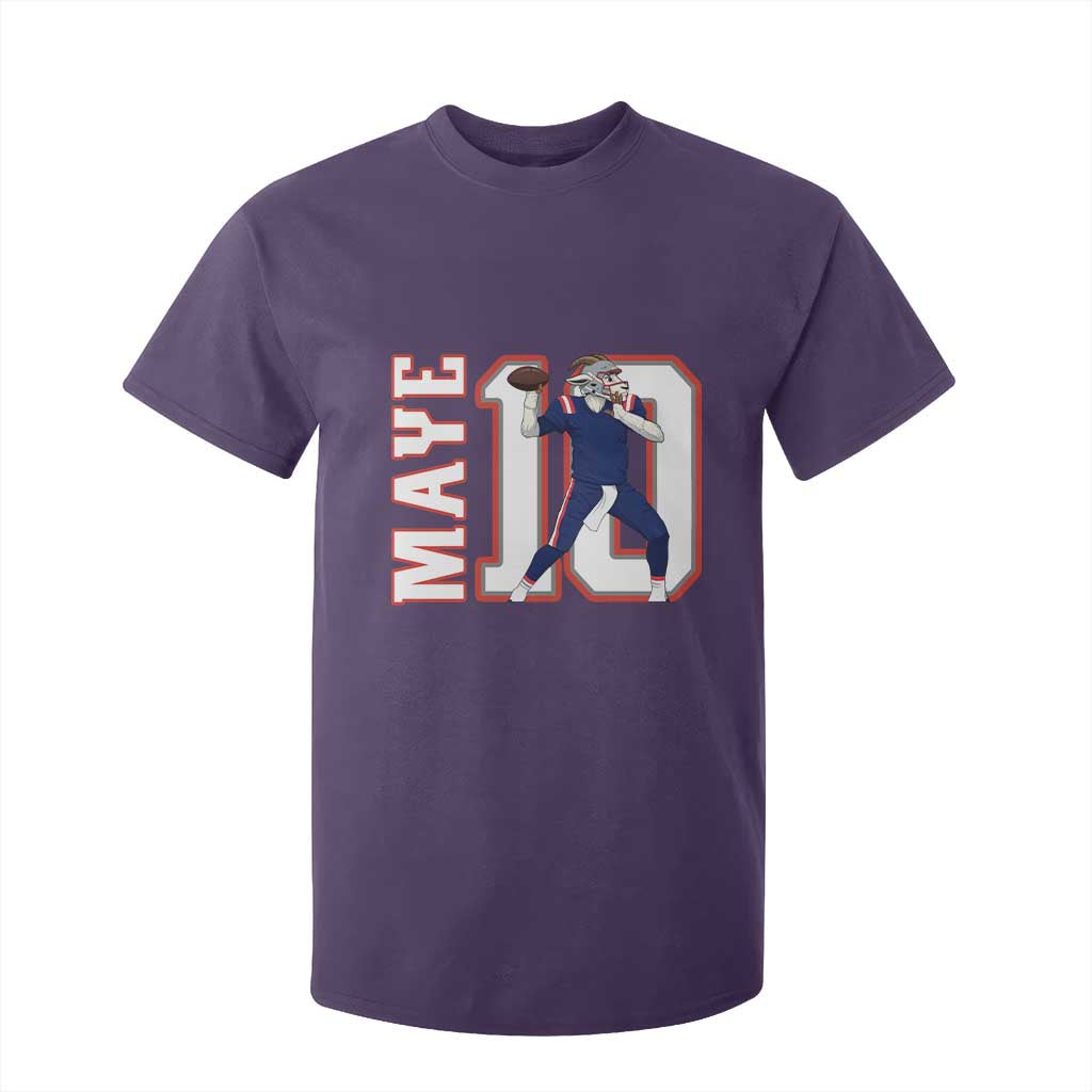 Maye Lover T Shirt For Kid QB 10 Player Fan TS12 Purple Print Your Wear