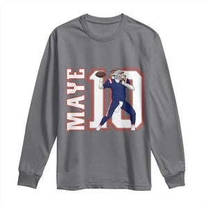 Maye Lover Long Sleeve Shirt QB 10 Player Fan TS12 Charcoal Print Your Wear