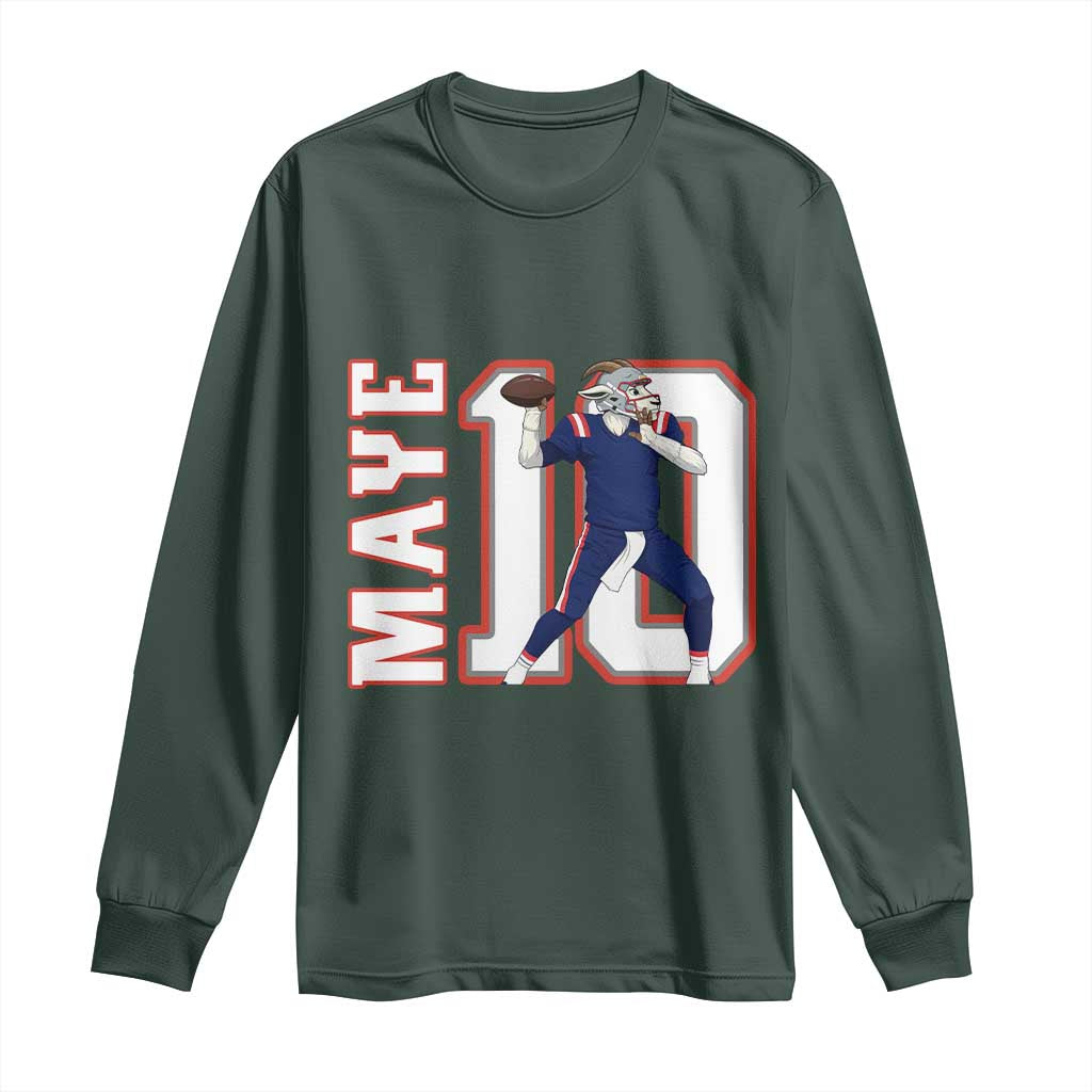 Maye Lover Long Sleeve Shirt QB 10 Player Fan TS12 Dark Forest Green Print Your Wear