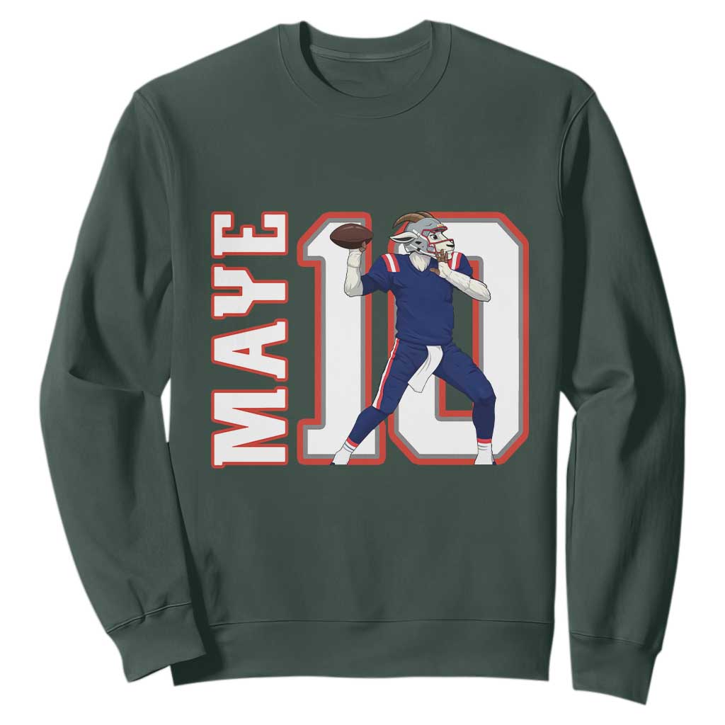 Maye Lover Sweatshirt QB 10 Player Fan TS12 Dark Forest Green Print Your Wear