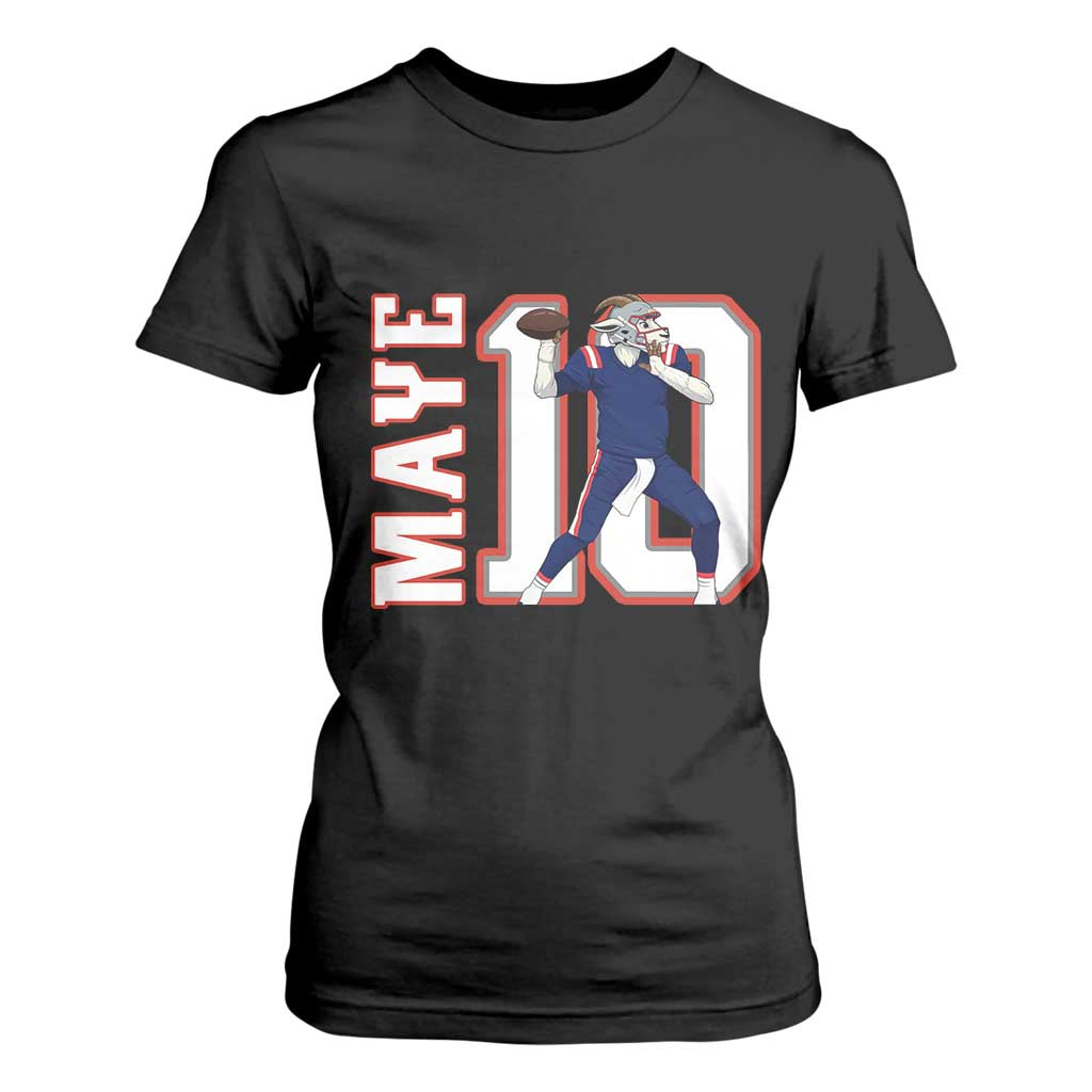 Maye Lover T Shirt For Women QB 10 Player Fan TS12 Black Print Your Wear