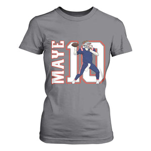 Maye Lover T Shirt For Women QB 10 Player Fan TS12 Charcoal Print Your Wear