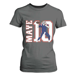 Maye Lover T Shirt For Women QB 10 Player Fan TS12 Dark Heather Print Your Wear