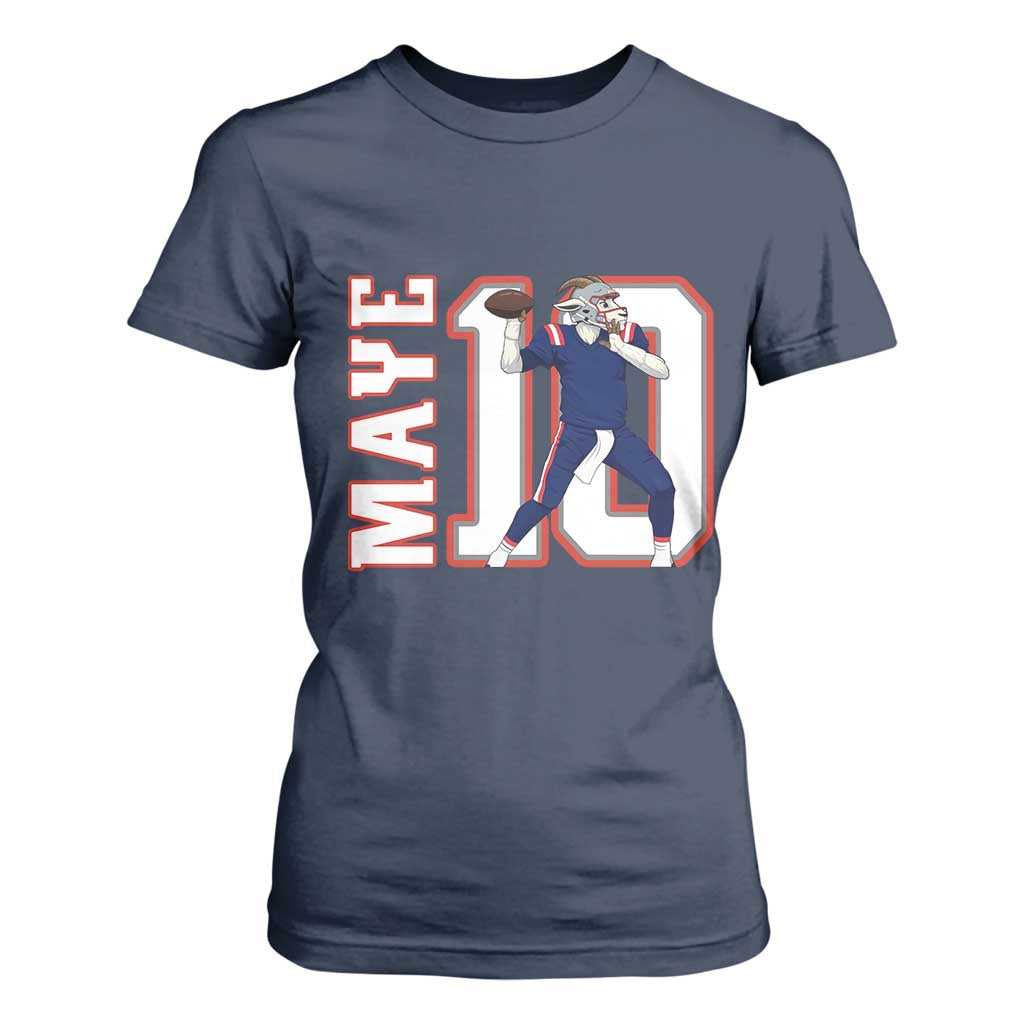 Maye Lover T Shirt For Women QB 10 Player Fan TS12 Navy Print Your Wear