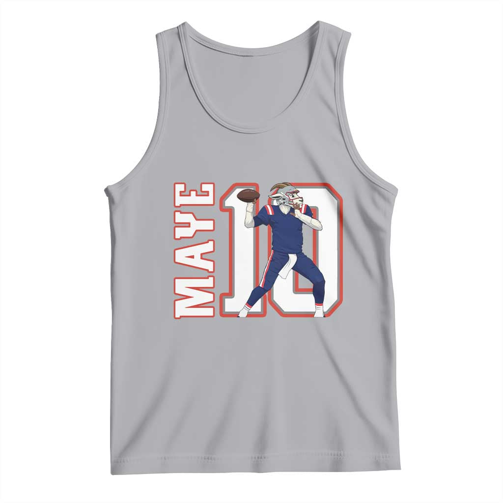 Maye Lover Tank Top QB 10 Player Fan TS12 Athletic Heather Print Your Wear
