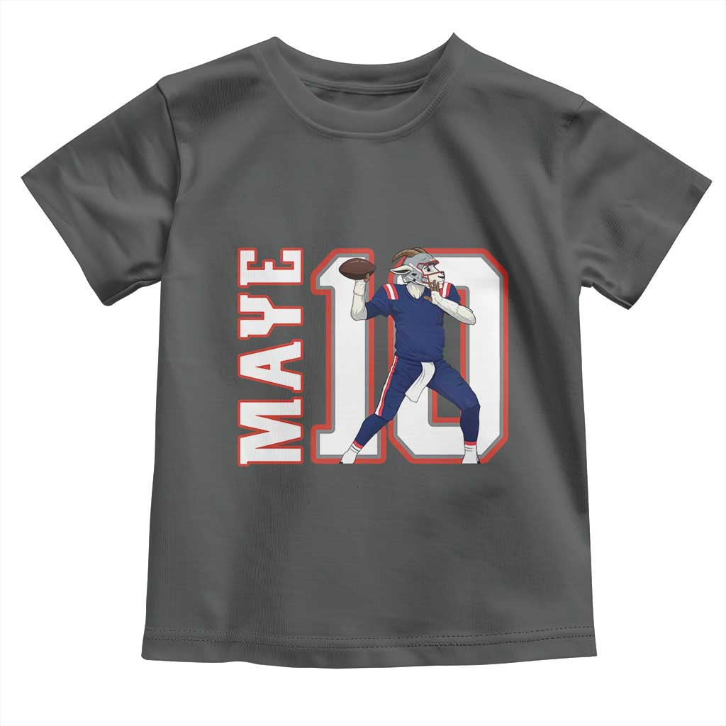 Maye Lover Toddler T Shirt QB 10 Player Fan TS12 Dark Heather Print Your Wear