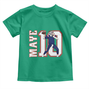 Maye Lover Toddler T Shirt QB 10 Player Fan TS12 Irish Green Print Your Wear