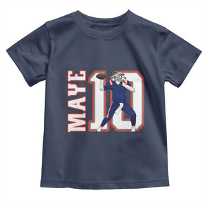Maye Lover Toddler T Shirt QB 10 Player Fan TS12 Navy Print Your Wear