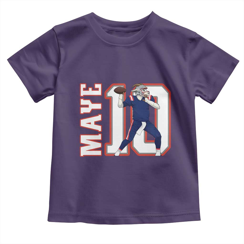 Maye Lover Toddler T Shirt QB 10 Player Fan TS12 Purple Print Your Wear