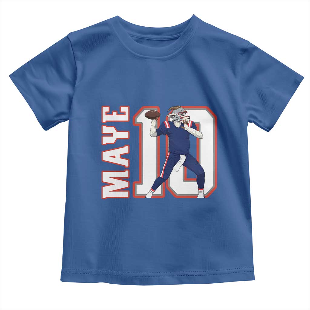 Maye Lover Toddler T Shirt QB 10 Player Fan TS12 Royal Blue Print Your Wear