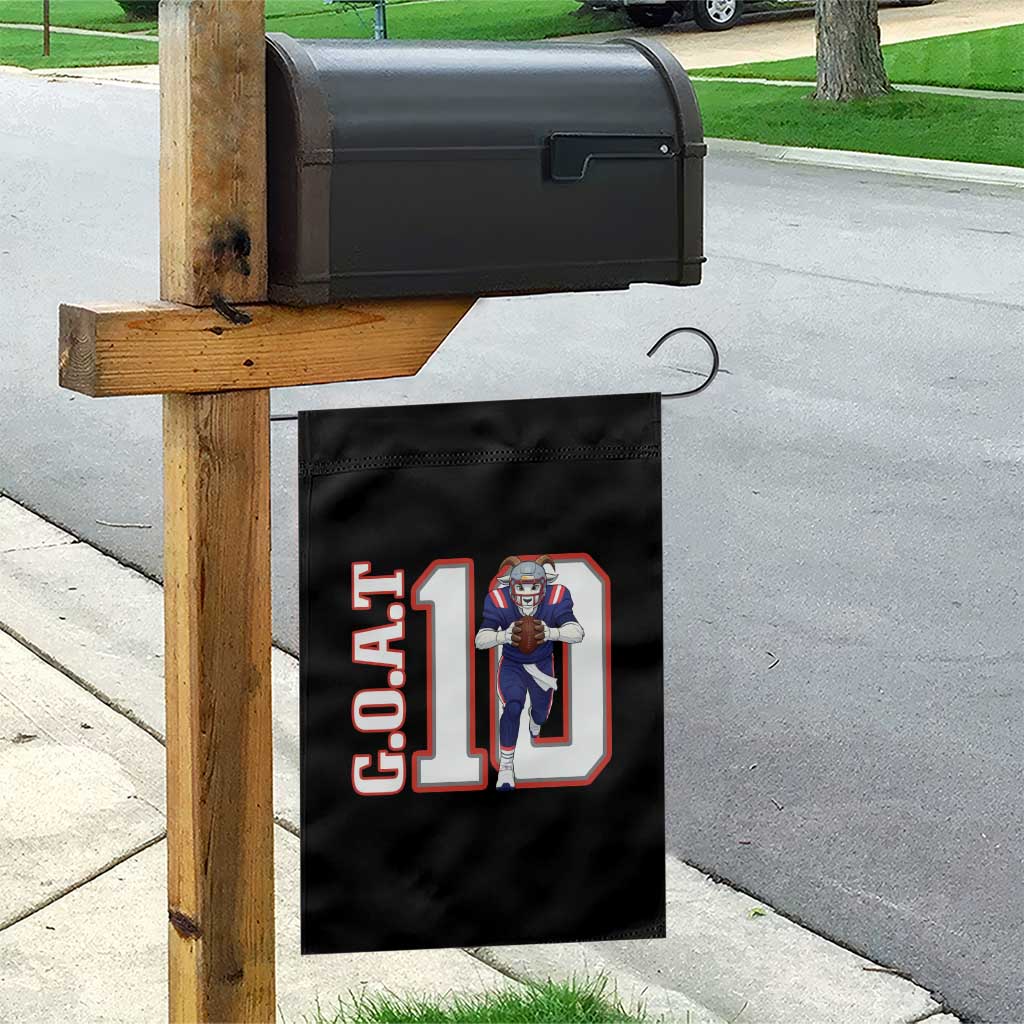 Number Ten Football Quarterback Fan Garden Flag TS12 Print Your Wear