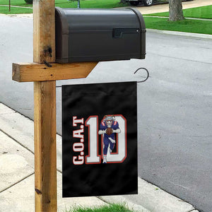 Number Ten Football Quarterback Fan Garden Flag TS12 Print Your Wear