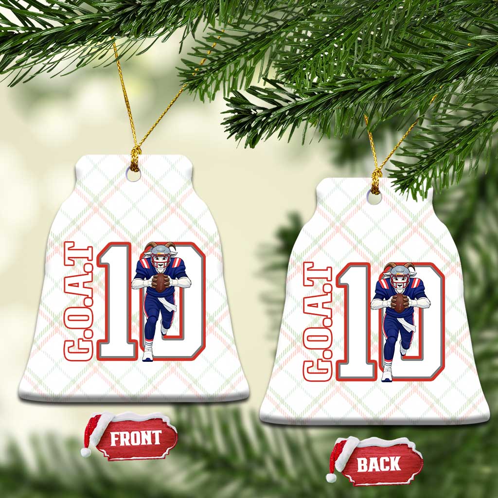Number Ten Football Quarterback Fan Ceramic Ornament TS12 Print Your Wear