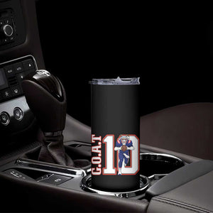 Number Ten Football Quarterback Fan Skinny Tumbler TS12 Print Your Wear