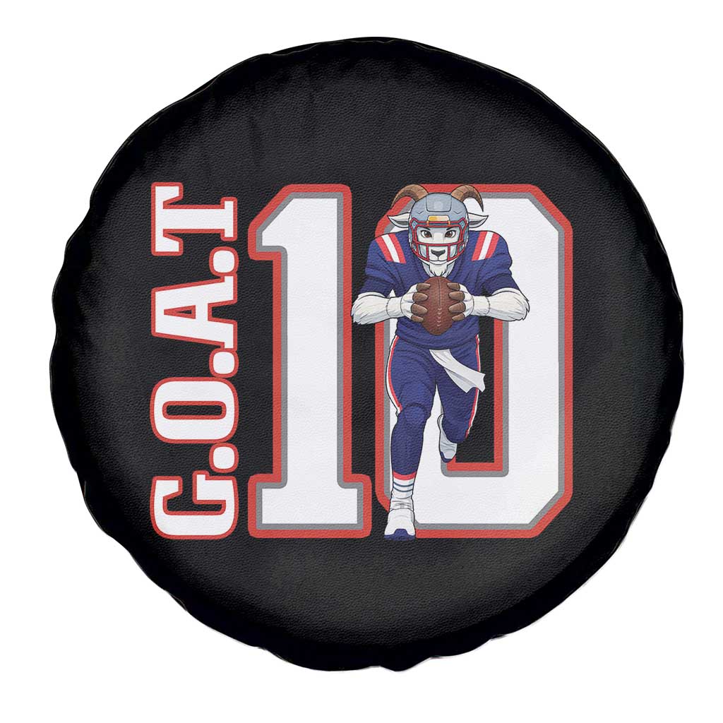 Number Ten Football Quarterback Fan Spare Tire Cover TS12 Print Your Wear