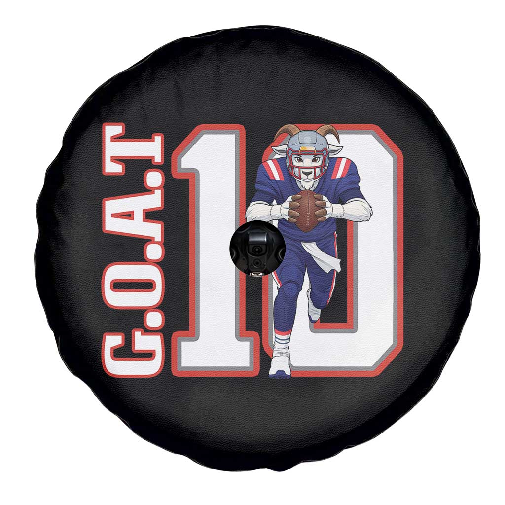 Number Ten Football Quarterback Fan Spare Tire Cover TS12 Print Your Wear