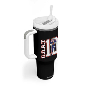 Number Ten Football Quarterback Fan Tumbler With Handle TS12 Print Your Wear