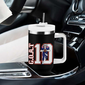 Number Ten Football Quarterback Fan Tumbler With Handle TS12 Print Your Wear