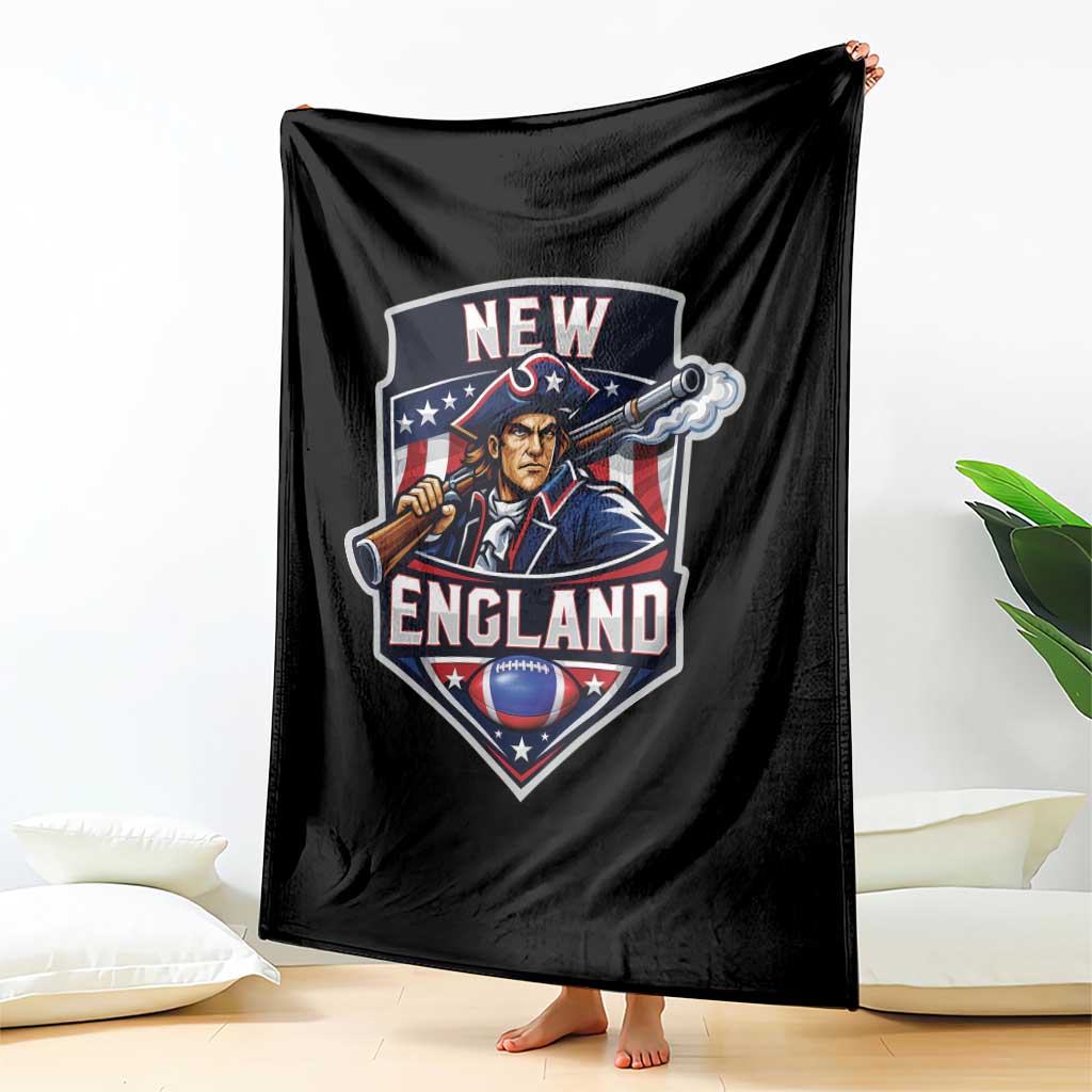 Red Blue White Sport Fan Throw Blanket Football Lover Gift TS12 Print Your Wear