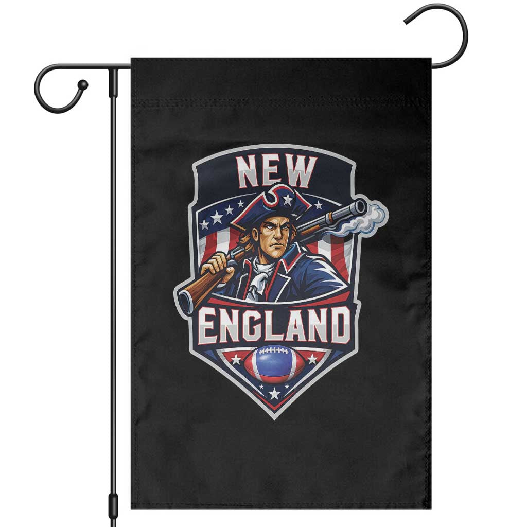 Red Blue White Sport Fan Garden Flag Football Lover Gift TS12 Black Print Your Wear
