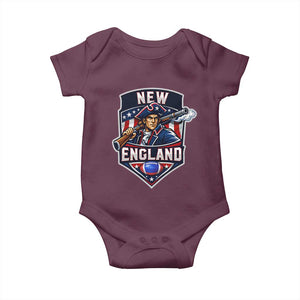 Red Blue White Sport Fan Baby Onesie Football Lover Gift TS12 Maroon Print Your Wear