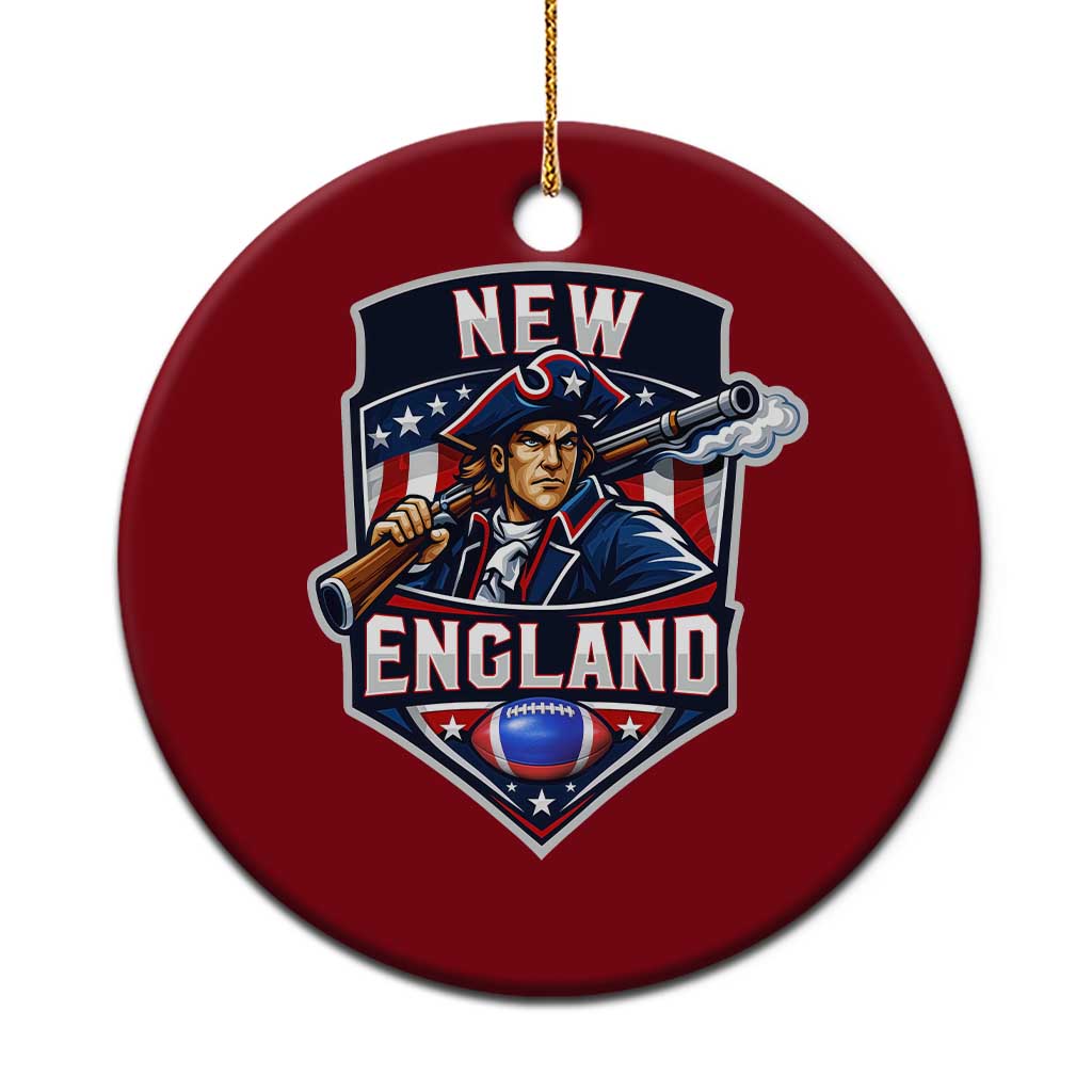 Red Blue White Sport Fan Ceramic Ornament Football Lover Gift TS12 1pc Red Print Your Wear