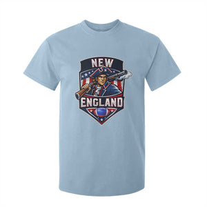 Red Blue White Sport Fan T Shirt For Kid Football Lover Gift TS12 Light Blue Print Your Wear
