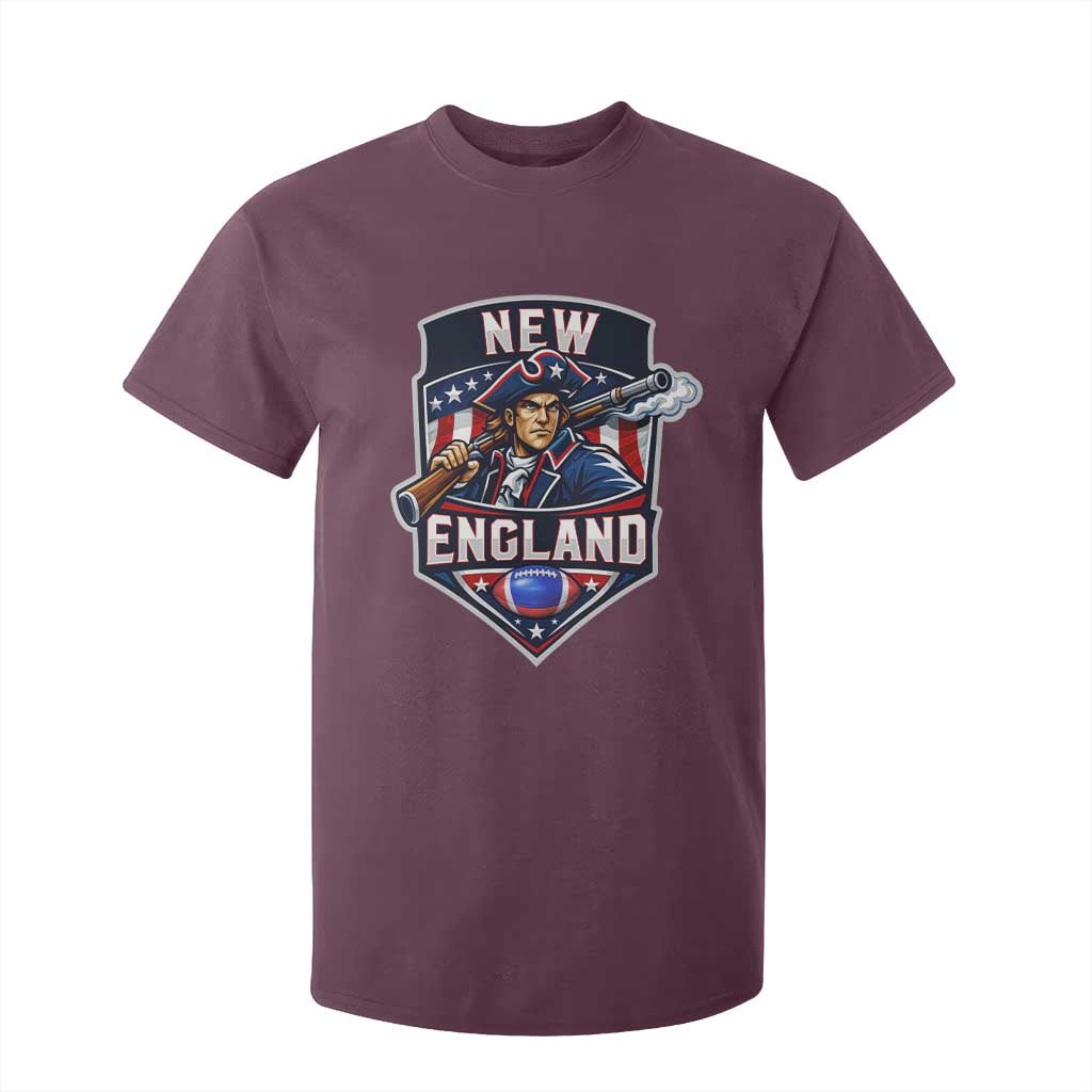 Red Blue White Sport Fan T Shirt For Kid Football Lover Gift TS12 Maroon Print Your Wear