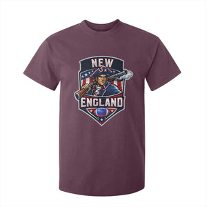 Red Blue White Sport Fan T Shirt For Kid Football Lover Gift TS12 Maroon Print Your Wear