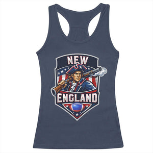 Red Blue White Sport Fan Racerback Tank Top Football Lover Gift TS12 Navy Print Your Wear