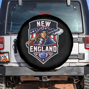 Red Blue White Sport Fan Spare Tire Cover Football Lover Gift TS12 No hole Black Print Your Wear