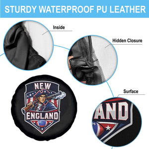 Red Blue White Sport Fan Spare Tire Cover Football Lover Gift TS12 Print Your Wear