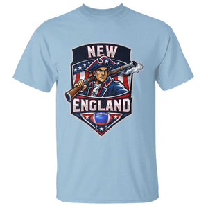 Red Blue White Sport Fan T Shirt Football Lover Gift TS12 Light Blue Print Your Wear