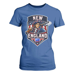 Red Blue White Sport Fan T Shirt For Women Football Lover Gift TS12 Royal Blue Print Your Wear
