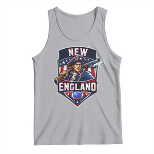 Red Blue White Sport Fan Tank Top Football Lover Gift TS12 Athletic Heather Print Your Wear