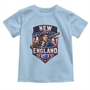 Red Blue White Sport Fan Toddler T Shirt Football Lover Gift TS12 Light Blue Print Your Wear