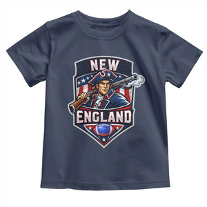 Red Blue White Sport Fan Toddler T Shirt Football Lover Gift TS12 Navy Print Your Wear