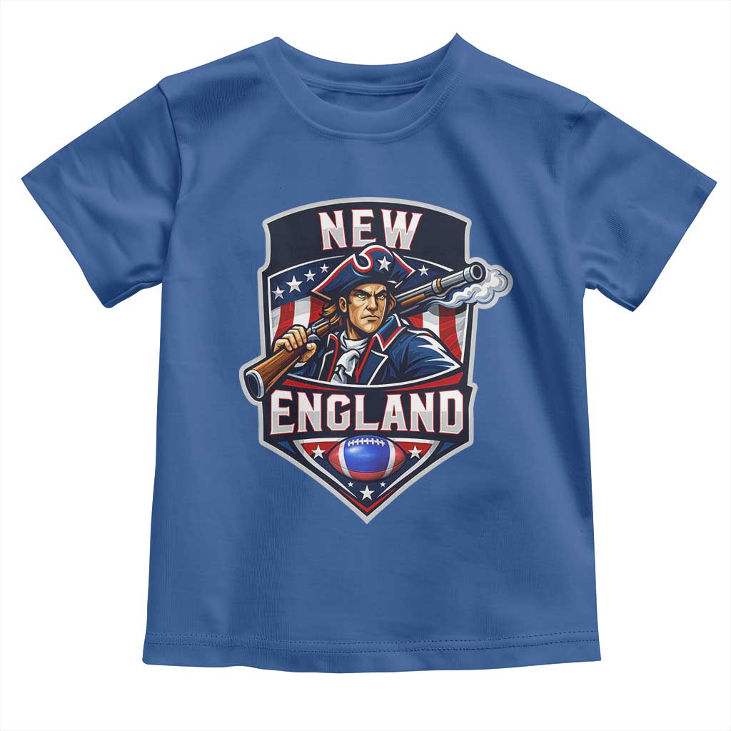 Red Blue White Sport Fan Toddler T Shirt Football Lover Gift TS12 Royal Blue Print Your Wear