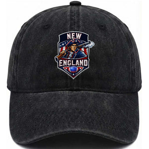 Red Blue White Sport Fan Washed Cotton Baseball Cap Football Lover Gift TS12 Print Your Wear