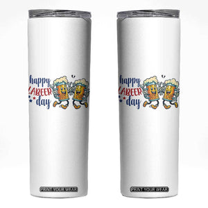 Happy Labeer Day Skinny Tumbler Funny Labor Day Beer Union Worker Humor
