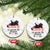 I Am Not Lazy I Am Waiting For Inspiration To Hit You Ceramic Ornament Black Lazy Cat TS12 1pc White Marble Print Your Wear