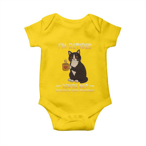 Funny I Am Retired You Are Not Have Fun At Work Tomorrow Baby Onesie Black Cat TS12 Daisy Print Your Wear