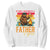 Funny Bear Dad Sweatshirt It Is Not A Dad Bod It Is A Father Figure TS12 White Print Your Wear