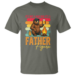 Funny Bear Dad T Shirt It Is Not A Dad Bod It Is A Father Figure TS12 Military Green Print Your Wear