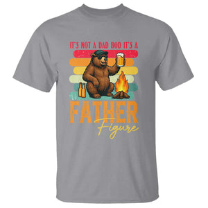 Funny Bear Dad T Shirt It Is Not A Dad Bod It Is A Father Figure TS12 Sport Gray Print Your Wear