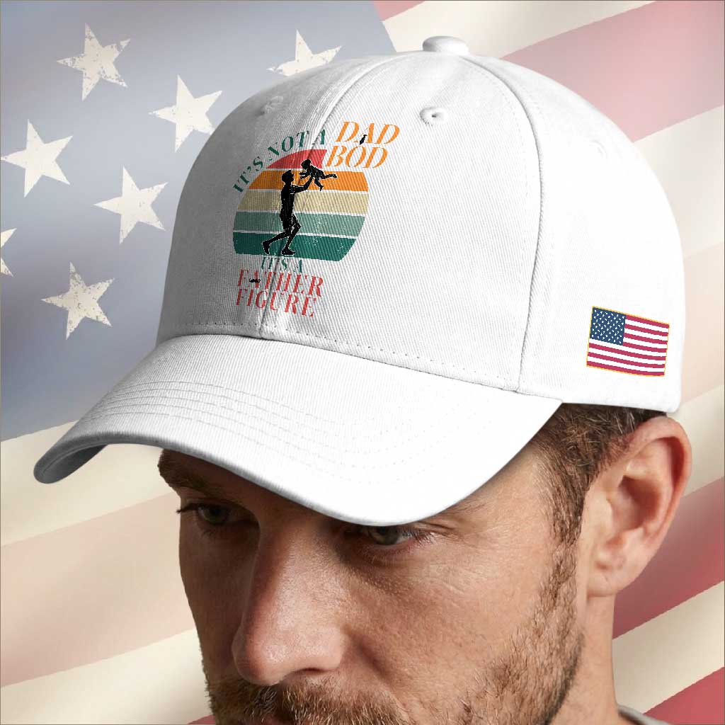 It Is Not A Dad Bod It Is A Father Figure Baseball Cap Funny Dad Saying TS12 Print Your Wear